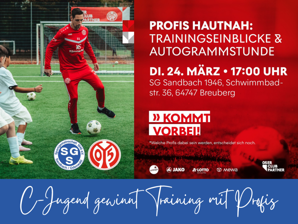 Traning mit Mainz05